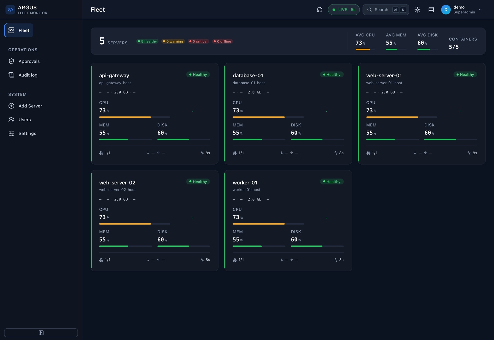 Argus — preview